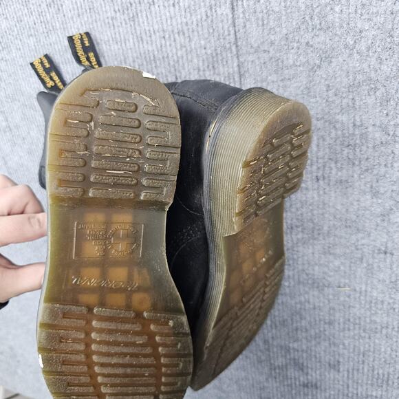 Dr Martens Pascal Boots Womens 7 Black 1460 Leather Lace Up Combat Utility Punk - Picture 8 of 8